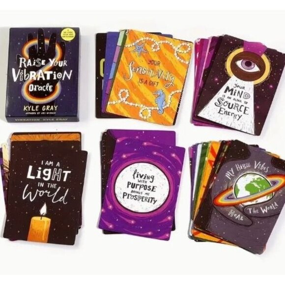 Raise Your Vibration Oracle Cards Limited Edition Mystical Guidance Deck - Picture 3 of 7